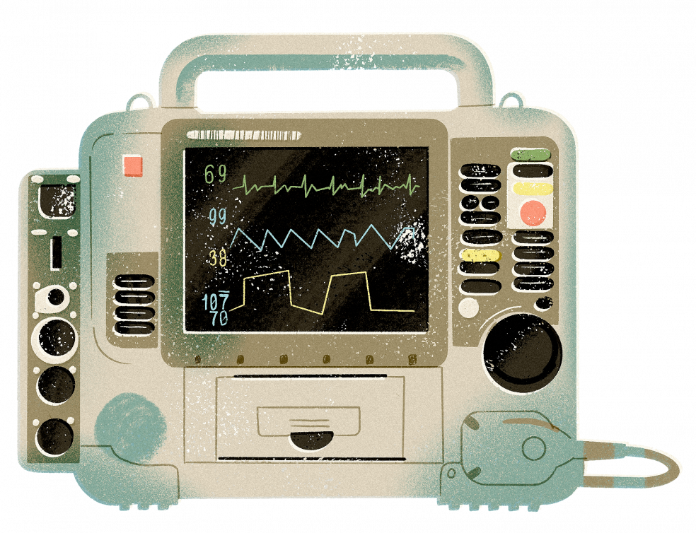 Аппарат для мониторинга Weinmann Physio-control LIFEPAK 15